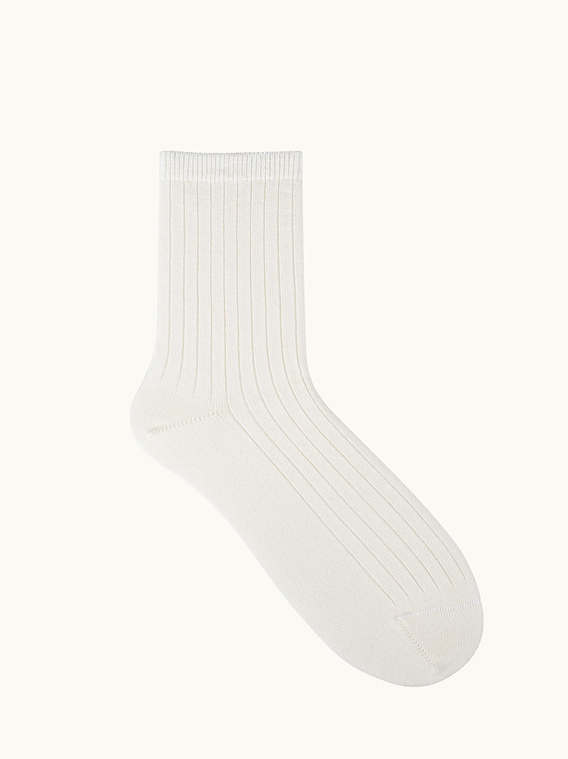 Women's merino wool socks – warm, ribbed image 1