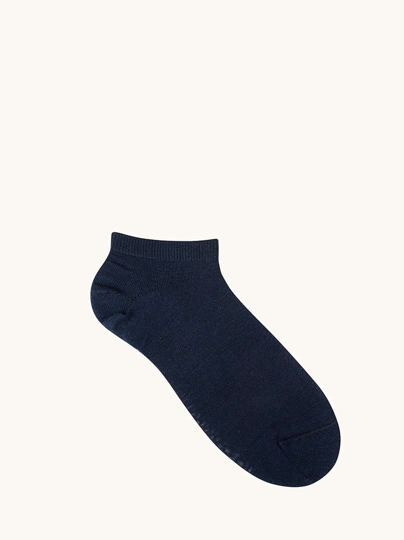 Classic seamless moccasin socks with silicone image 1