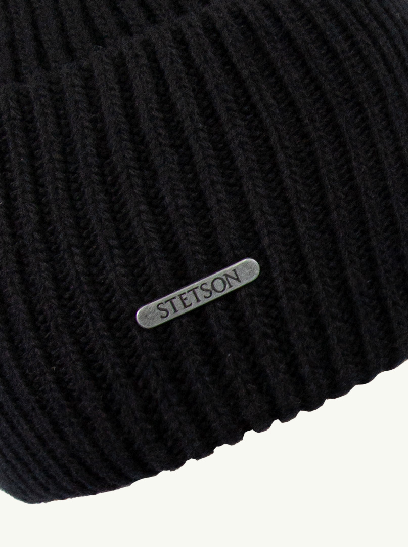 Warm black wool Stetson hat image 4