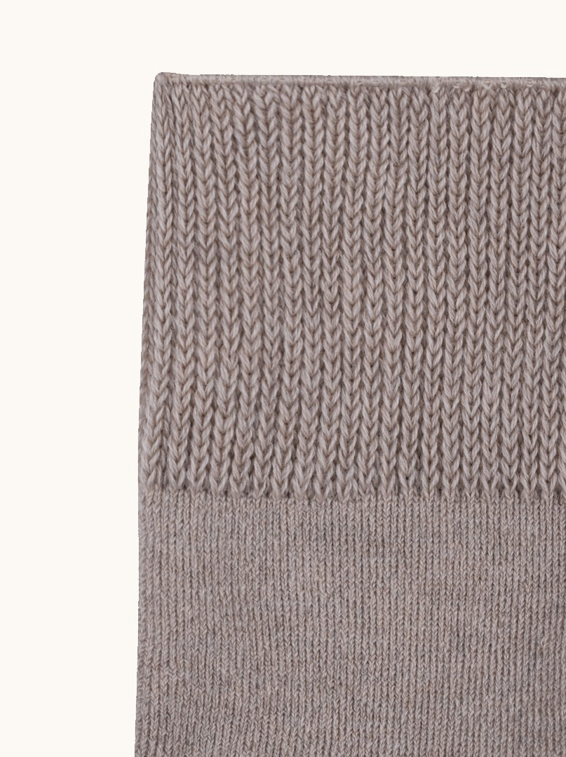 Women's thick merino wool socks beige - ACTIVE MERINO WOOL- warm image 3