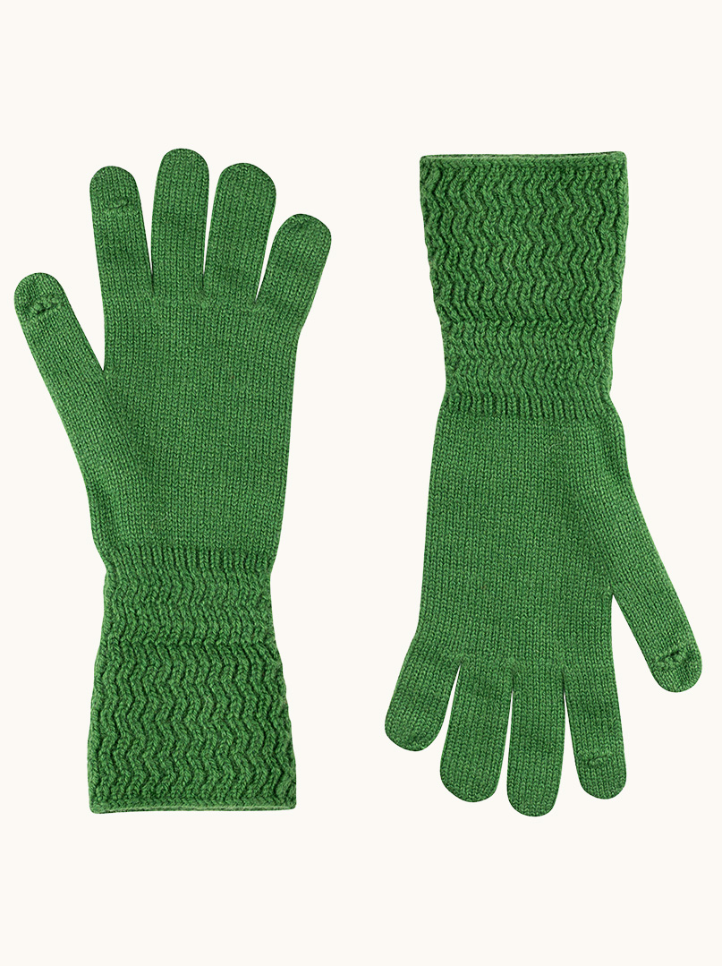 gloves-welen-warm-with-extended-mutton-green image 1