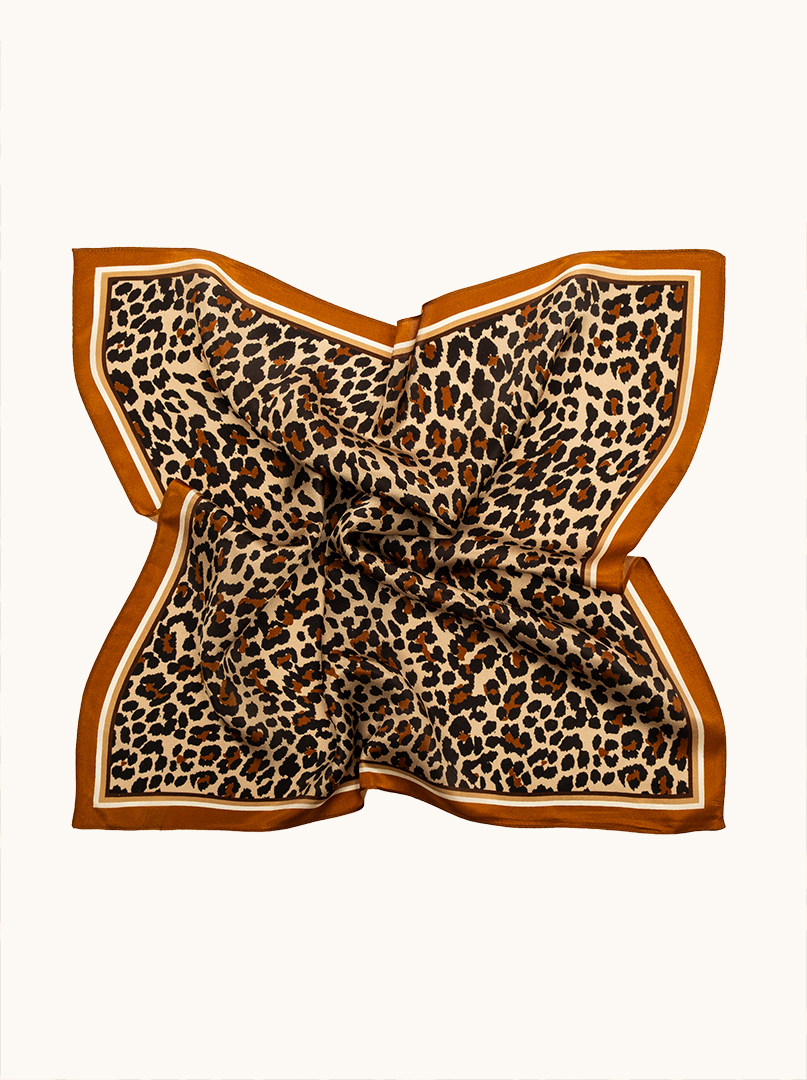 ORNELLA silk scarf 70x70 cm PREMIUM image 3