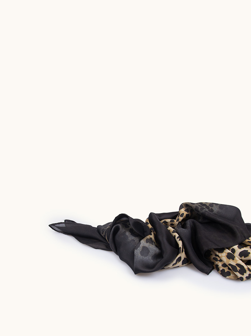 Ombre animal print scarf 90cm x 180cm image 2
