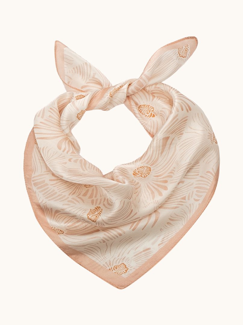 Small silk scarf SILVA 53x53 cm PREMIUM image 2