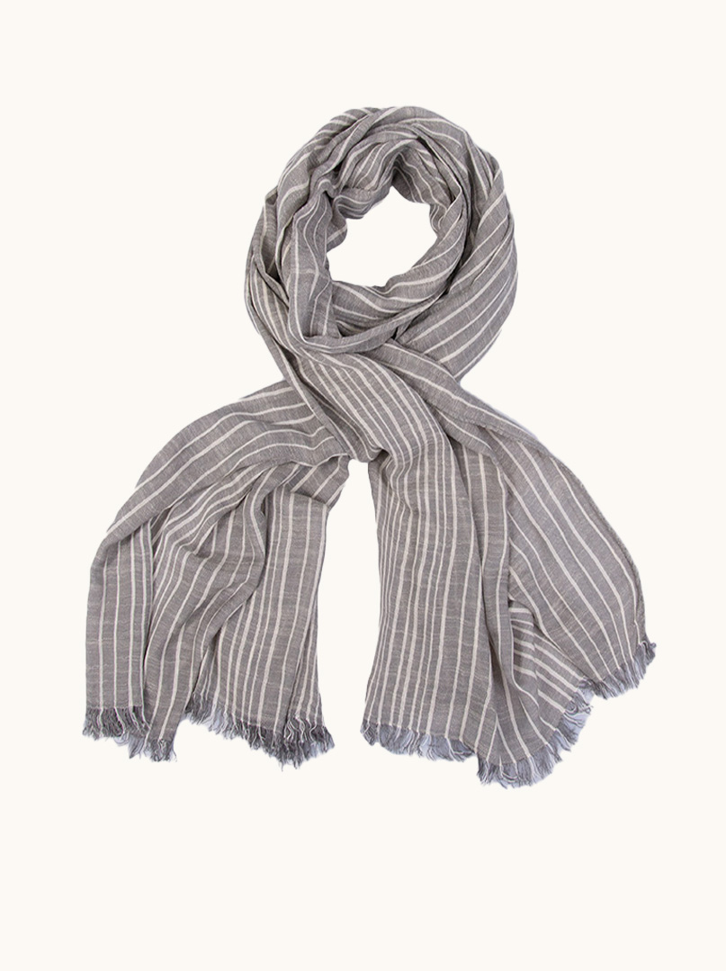 SCARF WITH PATTERN image 1