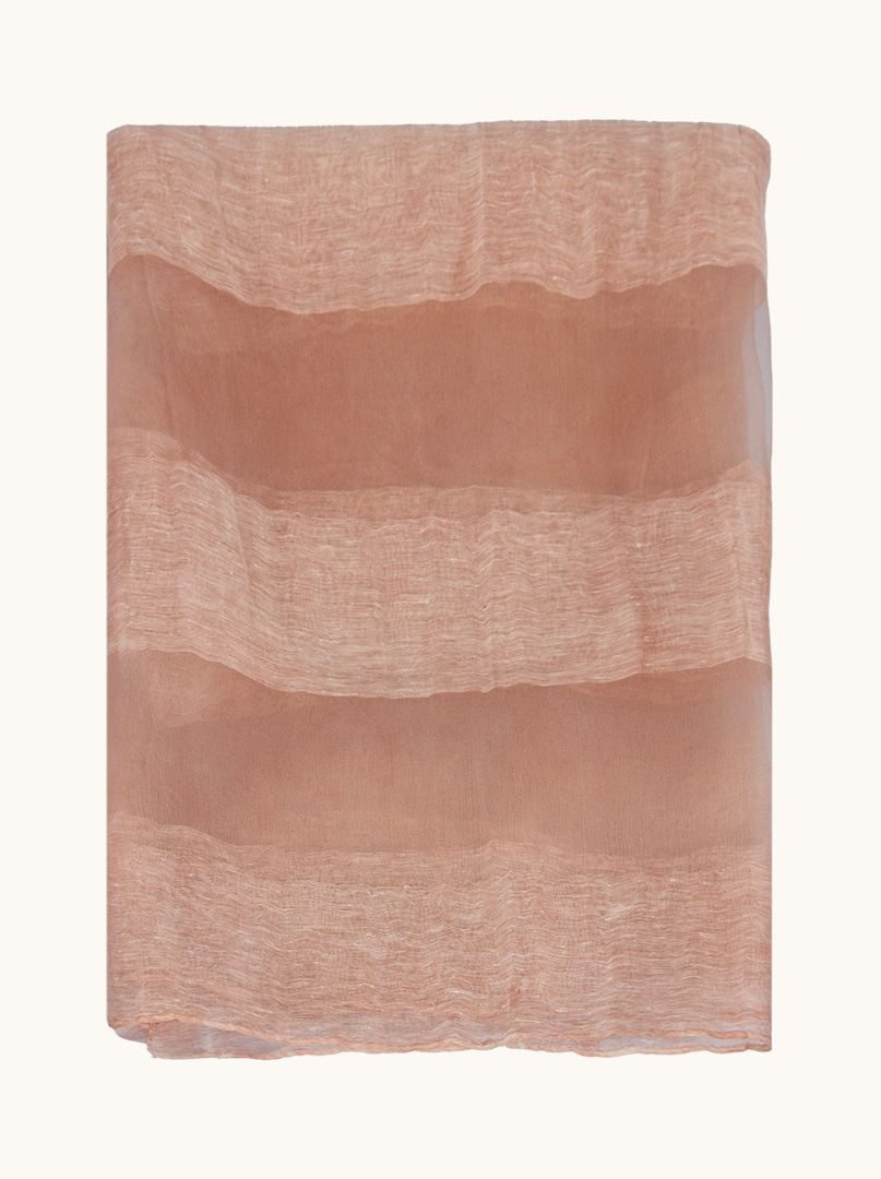 Evening shawl powder pink modal 85 cm x 200 cm PREMIUM image 4