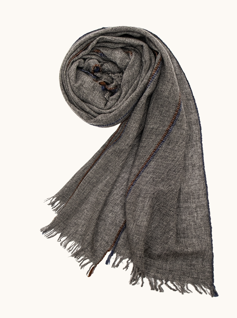 LUNARO cashmere scarf 100% cashmere 70x180 cm PREMIUM image 2