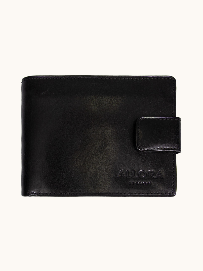 Men's Allora black cowhide leather wallet - Allora image 1