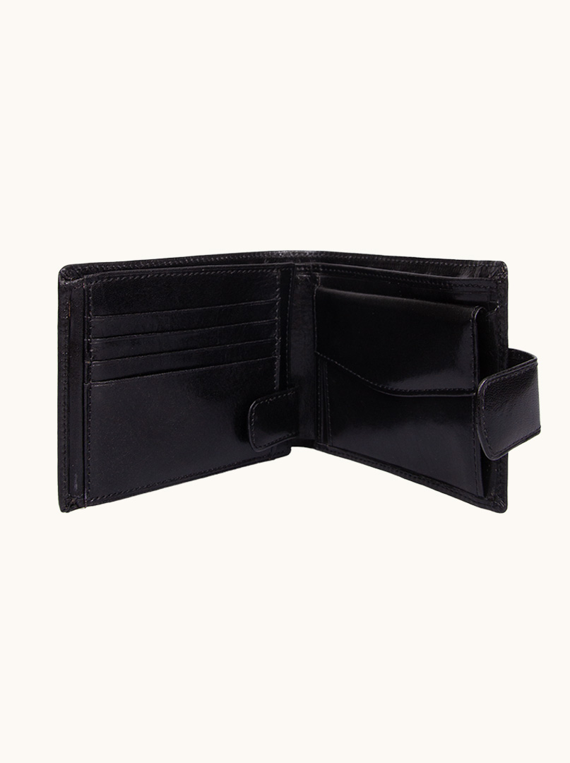 Men's Allora black cowhide leather wallet - Allora image 3