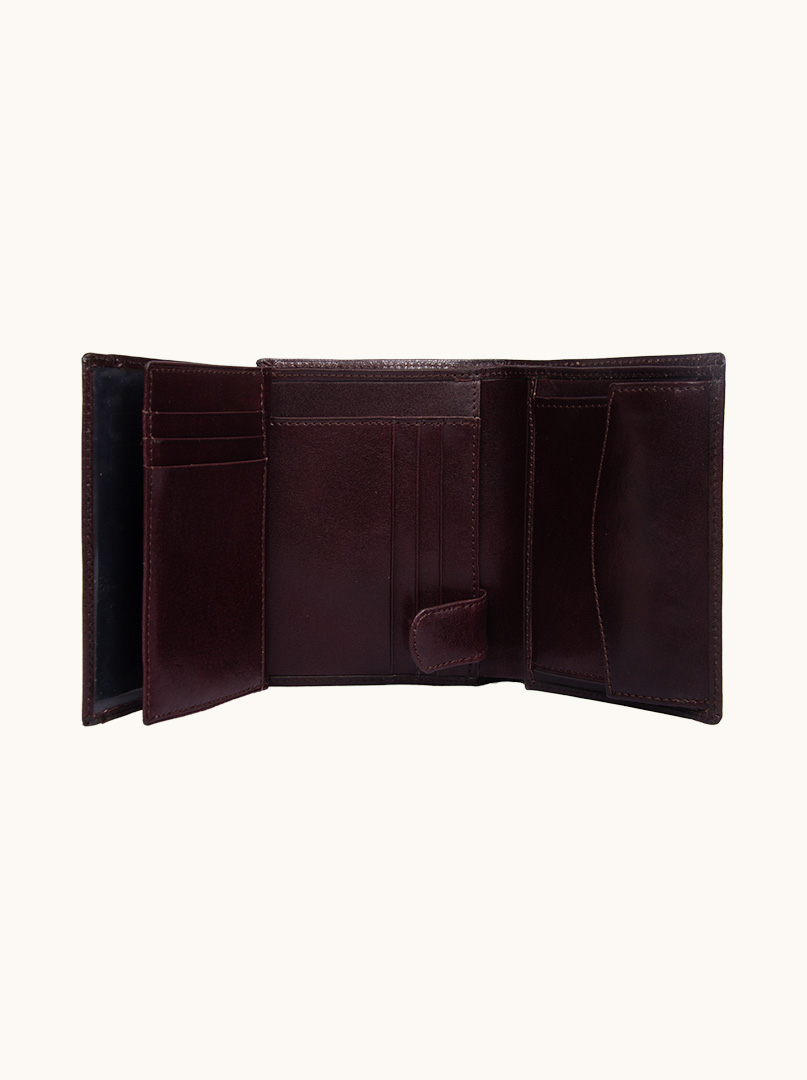 Men's Allora brown cowhide leather wallet - Allora image 4