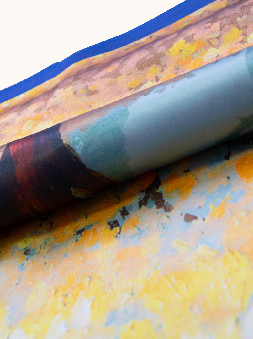 Scarf with  silk image 3