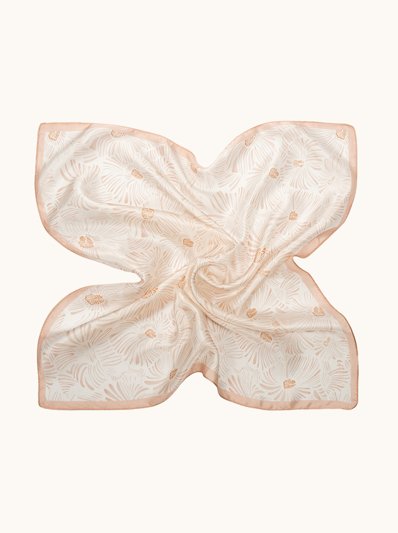 Small silk scarf SILVA 53x53 cm PREMIUM image 4