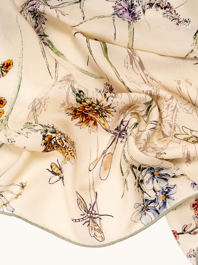 large-silk-scarf-double-sided-artistic-design-with-weights-and-flowers-50cm-x-170-cm-s05sz171 image 4