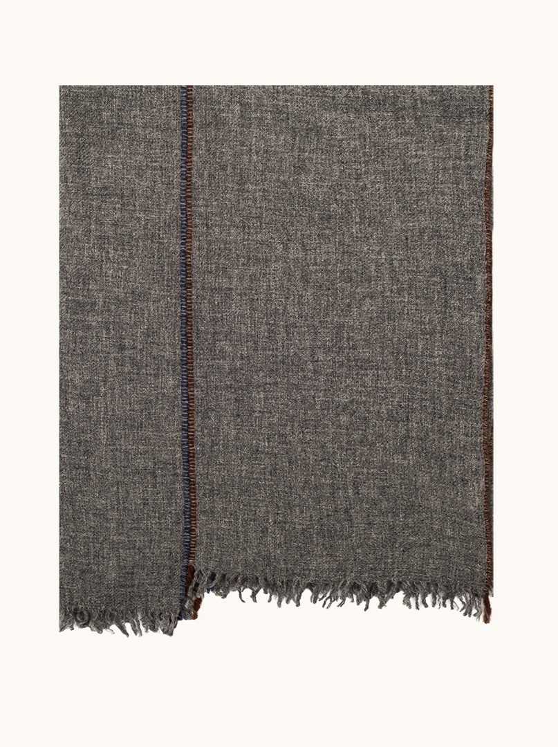 LUNARO cashmere scarf 100% cashmere 70x180 cm PREMIUM image 3
