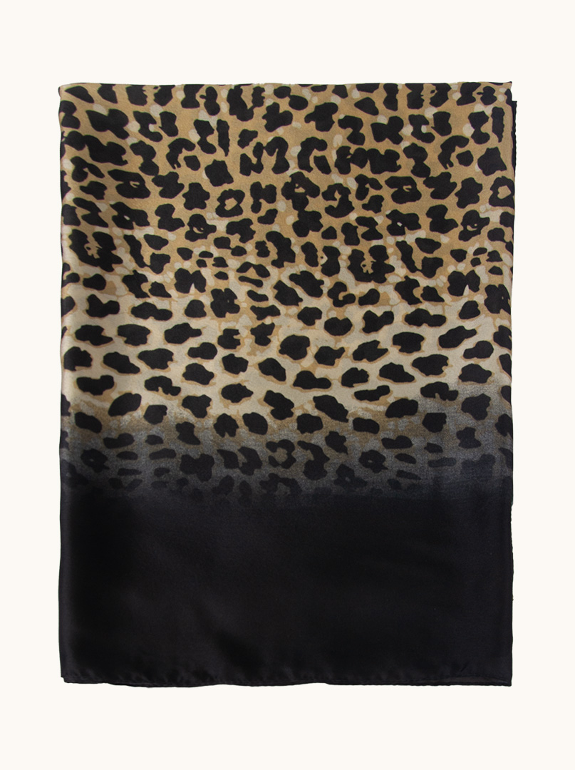 Ombre animal print scarf 90cm x 180cm image 4