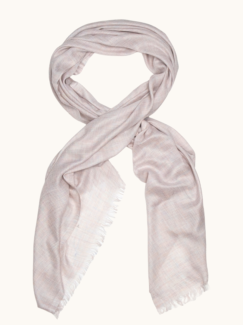  Lightweight bamboo shawl with viscose grey 85cm x 198cm image 1