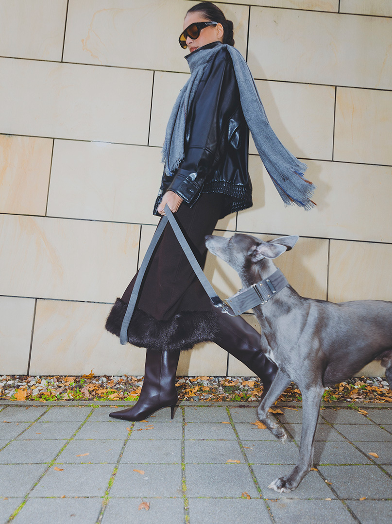 LUNARO cashmere scarf 100% cashmere 70x180 cm PREMIUM image 1