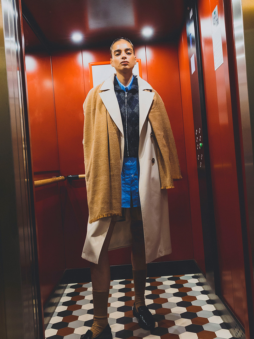 AVENA wool scarf 100% PREMIUM wool image 2