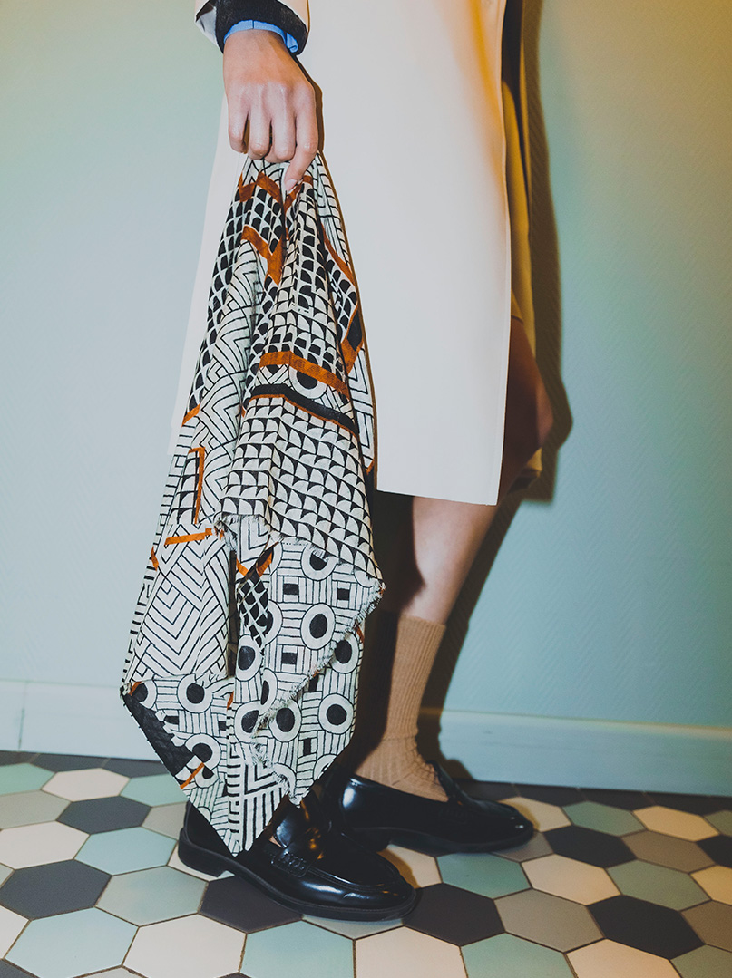 MORBIDA wool scarf, 90x200 cm, PREMIUM image 1