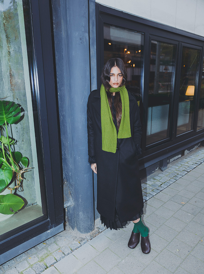 AVENA wool scarf 100% PREMIUM wool image 1