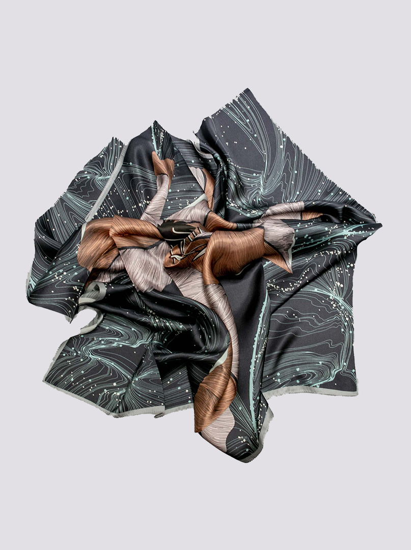 Silk scarf image 2