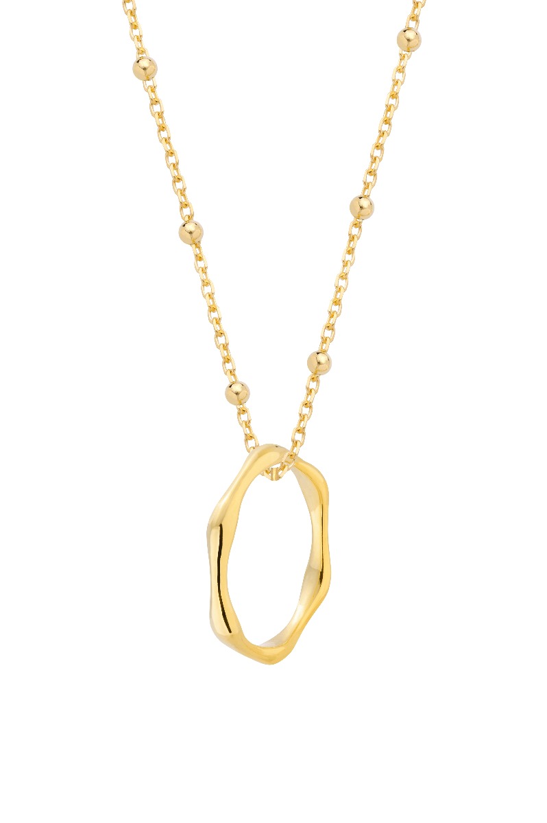 necklace  melly karma no.2 gold alicja&maria - Alicja&Maria jewellery image 1