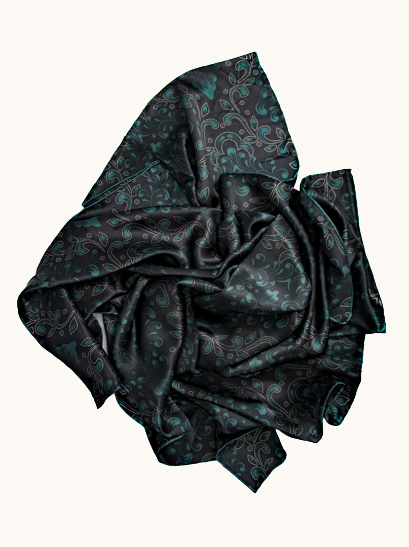 Silk scarf XXL image 2