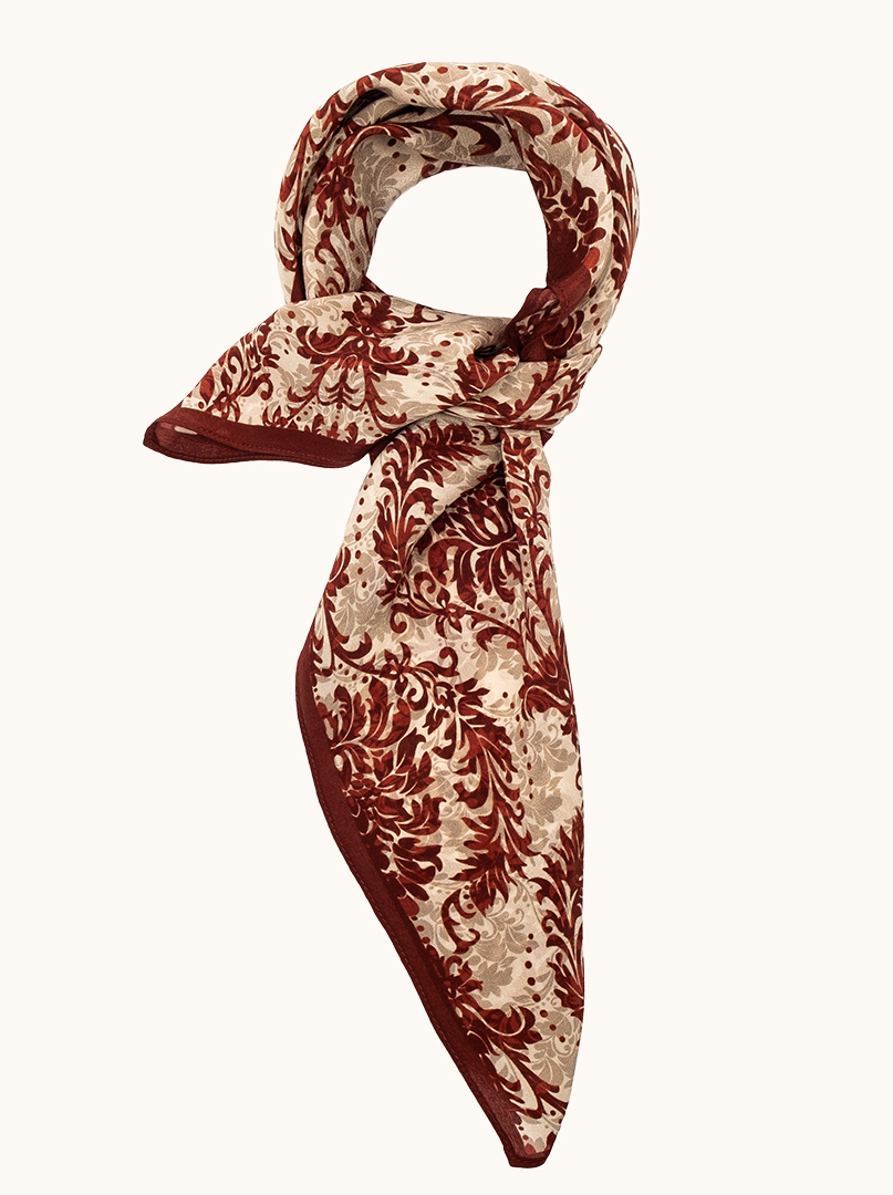 AMARENA silk scarf, 70x70 cm, PREMIUM  image 3