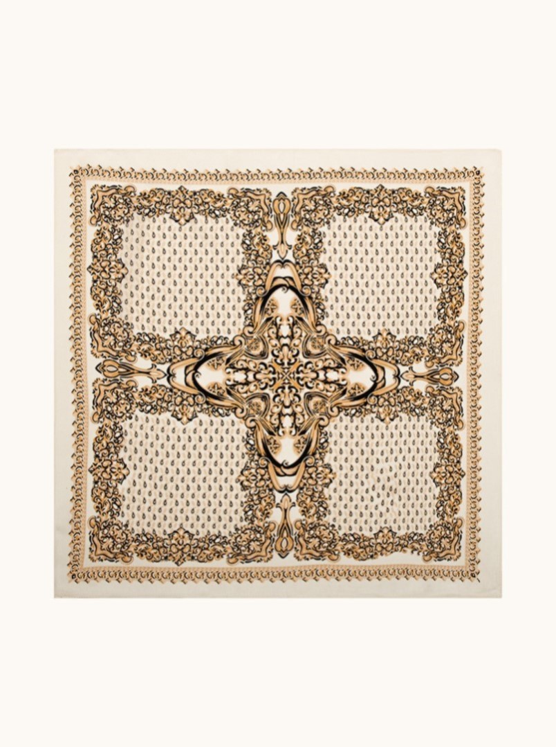 Small silk scarf CREMONA 53x53 cm PREMIUM image 3