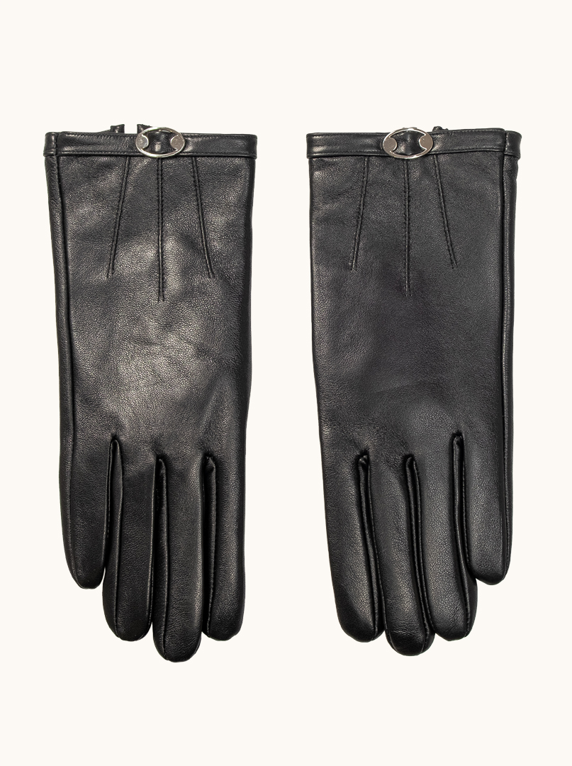 Classic leather gloves with wool lining L image 2