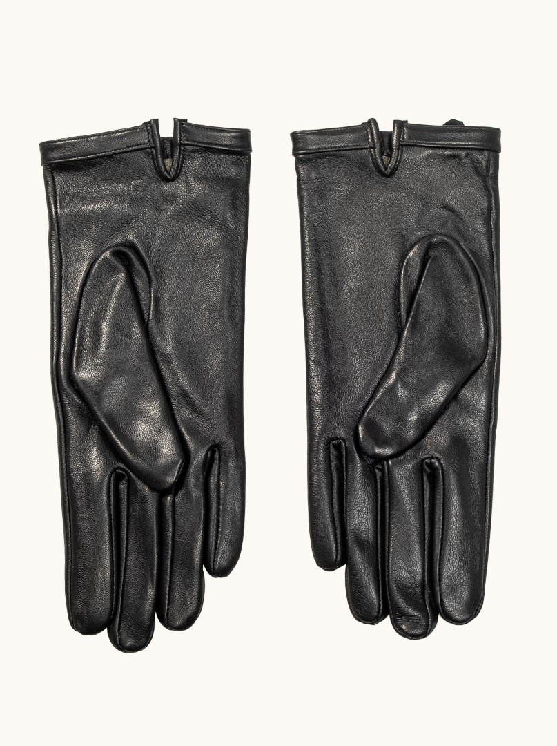 Classic leather gloves with wool lining L image 3