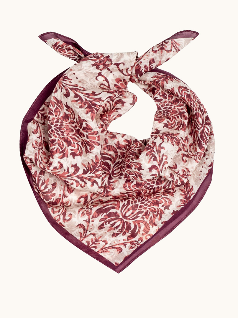 Small silk scarf SILVA 53x53 cm PREMIUM image 2